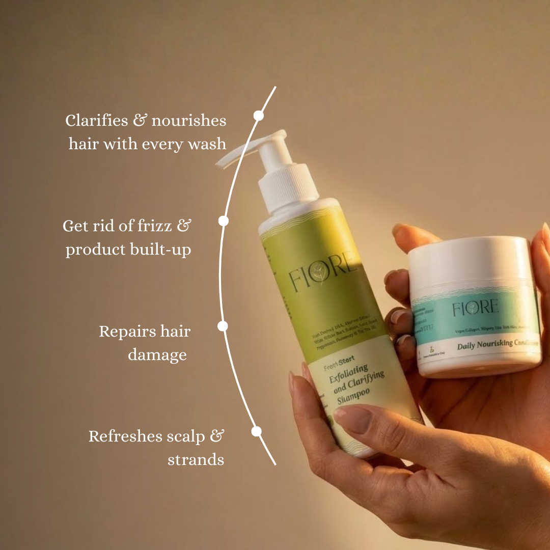 Fiore Hair Clarifying Duo | Deep Detox & Daily Nourish