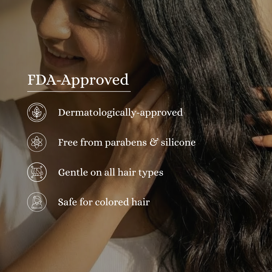 Haircare Combo For Exfoliating Shampoo And Conditioner: Fiore Hair Clarifying Trial Kit